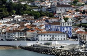 Angra, hoofdstad Terceira. UNESCO Werelderfgoed.