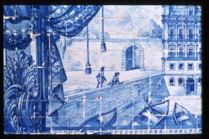 18e eeuws tegeltableaus. (Foto's: Museu Nacional do Azulejo)